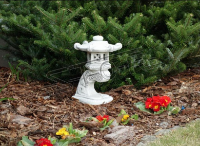 Japanischer Garten Dekoration Lampen Beleuchtung Vogel Tränke